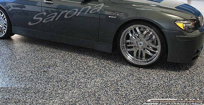 Custom BMW 7 Series  Sedan Side Skirts (2002 - 2008) - $690.00 (Part #BM-031-SS)
